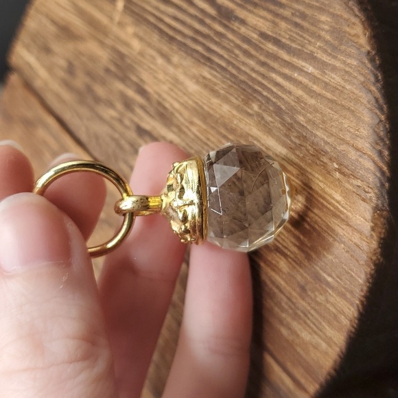 Regency faceted crystal pendant - Picture 1 of 2